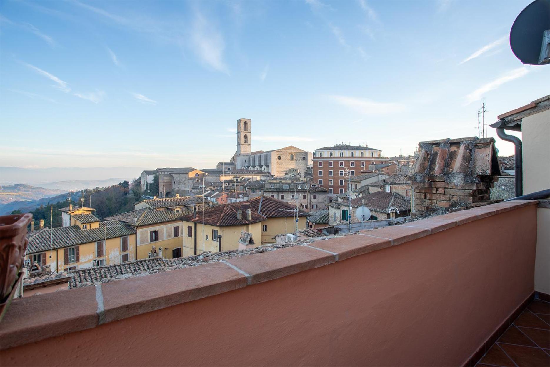 Panoramic Apt - A Due Passi Dal Centro - Italywego Perugia Exteriér fotografie